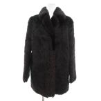  No-brand меховое пальто мех норка половина длина 9 темно-коричневый /JS #GY18 женский 