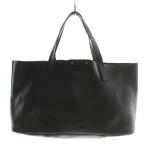 ショッピングイルビゾンテ イルビゾンテ IL BISONTE ハンドバッグ トート 牛革 レザー ロゴ 型押し 黒 ブラック /XZ ■GY18 レディース