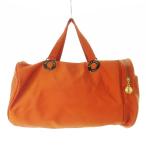  L ELLE SPORTS сумка "Boston bag" 2way сумка на плечо нейлон Logo спорт orange /CK2 #GY11 женский 