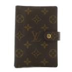 Louis Vuitton LOUIS VUITTON Agenda PM органайзер покрытие PVC кожа монограмма общий рисунок чай цвет Brown 
