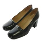 グッチ GUCCI パンプス レザー スクエ