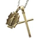 ショッピングGABBANA ドルチェ&ガッバーナ ドルガバ DOLCE&GABBANA ネックレス アクセサリー ペンダント ロゴ 十字架 ゴールド色 ■GY18 /MQ メンズ