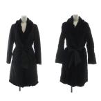  Strawberry Fields STRAWBERRY-FIELDS меховое пальто двусторонний мех кролика длинный длинный рукав чёрный черный #GY11 /MQ женский 