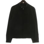 ショッピングPRADA プラダ PRADA ノーカラージャケット ブルゾン アウター ジップアップ L 黒 ブラック /XZ ■GY17 メンズ