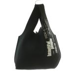 ビューティフルピープル beautiful people トートバッグ ショッピングバッグ ハンド ロゴ プリント 黒 ブラック 白 ホワイト