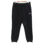 The North Face THE NORTH FACE Heather тренировочный брюки брюки-джоггеры обратная сторона ворсистый M чёрный черный NB82035 /UO #GY18 мужской 