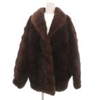  меховое пальто норка мех половина длина 88 чай Brown /UO #GY18 женский 