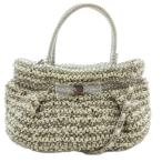 アンテプリマ ANTEPRIMA ワイヤーバッグ ハンドバッグ チェーンショルダー 2WAY リボンモチーフ グレー /AE ■GY18 レディース