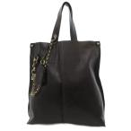 ディー&ジー ドルガバ ドルチェ&ガッバーナ D&G トートバッグ レザー 革 ロゴ チェーンストラップ 茶 ブラウン /JS ■GY11 メンズ