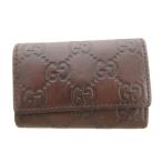  Gucci GUCCI Guccisima 6 полосный чехол для ключей кожа GG signature en Boss чай Brown 138093 /UO #GY18 мужской 