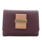 シーバイクロエ SEE BY CHLOE 財布 三つ折り レザー ロゴ ゴールド金具 ボルドー /XZ ■GY18 レディース