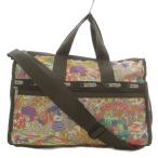  Le Sportsac LesportSAC сумка "Boston bag" плечо 2WAY нейлон общий рисунок Logo многоцветный /XZ #GY11 женский 