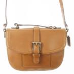 コーチ COACH ショルダーバッグ クロスボディ ポシェット レザー 革 フラップ ベルト オックスフォード 茶 ブラウン /CK19