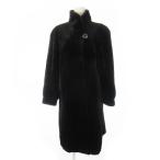  vi oretaVIOLETA меховое пальто мех соболь длинный длина воротник-стойка F dark red wine /CK7 #GY18 женский 