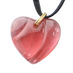 ショッピングバカラ バカラ Baccarat ネックレス アクセサリー ペンダント ハート クリスタル 赤 レッド ■GY18 /MQ レディース