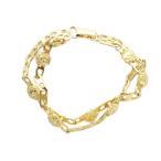  Gianni Versace Versace .GIANNI VERSACE браслет аксессуары 2 полосный mete.-sa Logo Gold цвет #GY18 /MQ женский 