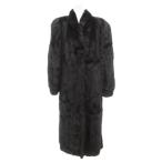  bell Vision belle vison серебряный SaGa норка меховое пальто мех длинный длина 11 чёрный черный /JS #GY18 женский 
