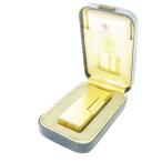 ショッピングダンヒル ダンヒル dunhill ガスライター 喫煙具 サイドローラー 彫金 火花確認済み ゴールドカラー 金色 /CK4 ■GY18 メンズ