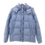 ショッピングフレッドペリー フレッドペリー FRED PERRY Pertex ダウンジャケット ラクーンファー フード付き M ブルー系 F2280 /UO ■GY18 メンズ