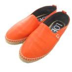  Loewe LOEWE эспадрильи туфли без застежки дыра грамм 36 orange оранжевый цвет /IU #GY18 женский 