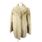 josefi-nJosephine меховое пальто норка мех мех половина средний длина 9 бежевый /MN10 #GY18 женский 