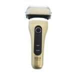 HITACHI 日立 S-BLADE RM-FJ21 電動シェーバー 髭剃り ロゴ 動作確認済 ゴールド色 黒 ブラック ■GY11 /MQ