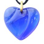 ショッピングバカラ バカラ Baccarat ネックレス アクセサリー クリスタルハート ペンダント 青 ブルー ■GY18 /MQ レディース