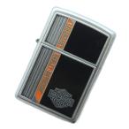 ショッピングzippo ジッポー ZIPPO HARLEY DAVIDSON ハーレーダビッドソン オイルライター ロゴ プレート 火花確認済み 喫煙具 シルバーカラー 2010年製