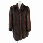 トグ TOGU 毛皮コート ファーコート ミンク ミディアム丈 11 ブラウン /SM15 ■GY18 レディース