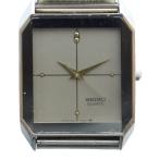 ショッピングダメージ セイコー SEIKO 9021-5030 Chariot シャリオ  腕時計 ウォッチ クォーツ スクエア シルバー色 ■GY18 /MQ メンズ