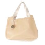 ショッピングフルラ フルラ FURLA ハンドバッグ レザー 革 メダリオン パンチング ロゴ型押し ピンクベージュ /CK29 ■GY18 レディース