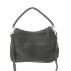 コールハーン COLE HAAN ワンハンドルバッグ ショルダーバッグ 2way レザー イントレチャート 黒 ブラック /AH12 ■GY18 レディース