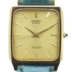  Seiko SEIKO 7731-5110 dolce Dolce наручные часы часы кварц кожаный ремень Gold цвет #GY18 /MQ мужской 