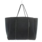 ステイトオブエスケープ STATE OF ESCAPE フライングソロ FLYING SOLO トートバッグ ハンド パンチング ポーチ付き 黒 ブラック