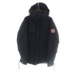 カナダグース CANADA GOOSE カムループス 4078JM R ダウンジャケット 長袖 ジップアップ フード ロゴ M 紺 ネイビー ■GY18 /MQ メンズ