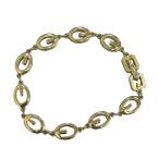 ji van si.GIVENCHY Vintage браслет G Logo цепь Gold цвет золотой цвет /KW #GY18 женский 