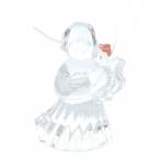 ショッピングバカラ 未使用品 バカラ Baccarat 置物 オブジェ インテリア クリスタル 天使 エンジェル ハーブ クリア /XZ ■GY18 その他