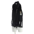 未使用品 LILA 毛皮ストール タグ付き マフラー ブラックミンク 黒 ブラック ■GY18 /MQ レディース