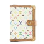  Louis Vuitton LOUIS VUITTON R20896 монограмма многоцветный Agenda PM обложка для записной книжки органайзер 6 дыра тип PVC кожа общий рисунок b long белый 