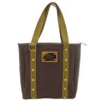 ルイヴィトン LOUIS VUITTON アンティグア カバ トートバッグ キャンバス ロゴ 手提げ 肩掛け 茶 ブラウン M40086 /FF ■GY17