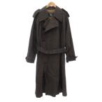 バーバリーズ Burberrys ヴィンテージ トレンチコート エポレット ロング丈 ベルト 茶 ブラウン /AE ■GY18 メンズ