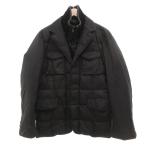 モンクレール MONCLER BARBUDA GIACCA バルブダ ジアッカ テーラード風 ダウンジャケット 2 黒 ブラック 220913090400 /UO ■GY11 メンズ