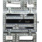 ディー&ジー ドルガバ ドルチェ&ガッバーナ D&G 腕時計 ウォッチ クォーツ スクエア ラインストーン シルバー色 ■GY11 /MQ レディース