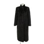 ショッピング毛皮 Canadian MINK カナディアン ファーコート 毛皮 ミンク ロング丈 ダークブラウン /UO ■GY18 レディース