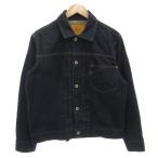 ショッピングred レッドイヤーポールスミス RED EAR PAUL SMITH デニムジャケット Gジャン M タック インディゴブルー /GV ■GY18 メンズ