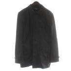 ショッピングロエベ ロエベ LOEWE ステンカラーコート アウター 羊革 レザー ミドル ジップアップ 50 茶色 ブラウン /XZ ■GY18 メンズ