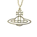 ショッピングVivienne ヴィヴィアンウエストウッド Vivienne Westwood THIN LINES FLAT ORB PENDANT ネックレス アクセサリー ペンダント ロゴ オーブ