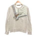 ショッピングルイヴィトン ルイヴィトン LOUIS VUITTON モノグラム スウェットシャツ トレーナー S グレー系 RM172 DDL HDY78W /UO ■GY18 メンズ