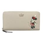 ショッピングケイトスペード ケイトスペード KATE SPADE 長財布 小銭入れあり PVC ミニーマウス ロゴ ラウンドファスナー ピンク /KW ■GY18 レディース