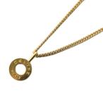 ショッピングセリーヌ セリーヌ CELINE ネックレス ペンダント サークル ロゴ ゴールドカラー /KW ■GY18 レディース